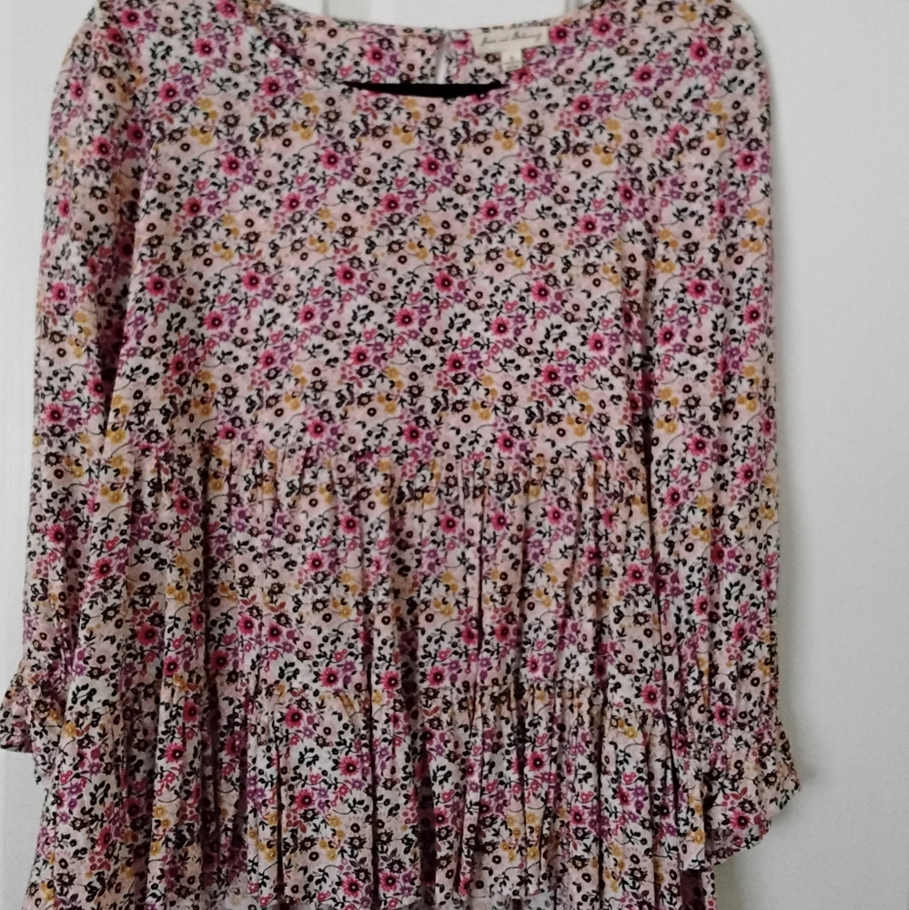 LADIES Ruffled Long Sleeve Blouse